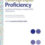 خرید و دانلود نسخه کامل کتاب Cambridge English Proficiency – Specifications and Sample Papers for examinations from March 2013