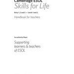 خرید و دانلود نسخه کامل کتاب Cambridge ESOL. Skills for Life – Handbook for Teachers