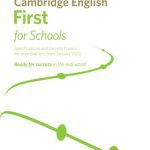 خرید و دانلود نسخه کامل کتاب Cambridge First Certificate in English. Level B2. First for Schools – Specifications and Sample Papers for examinations from January 2015