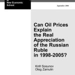 خرید و دانلود نسخه کامل کتاب Can Oil Prices Explain the Real Appreciation of the Russian Ruble in 1998-2005?
