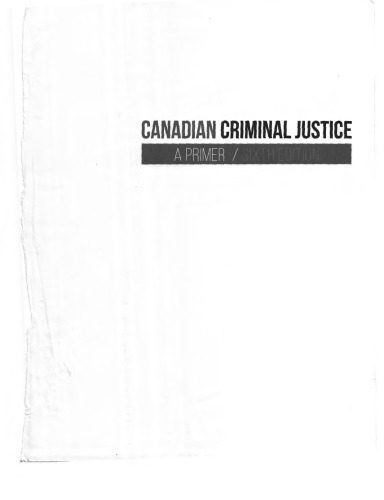 خرید و دانلود نسخه کامل کتاب Canadian Criminal Justice: A Primer_68c771901d6e2.jpeg خرید و دانلود نسخه کامل کتاب Canadian Criminal Justice: A Primer