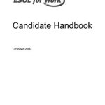 خرید و دانلود نسخه کامل کتاب Candidate Handbook For ESOL