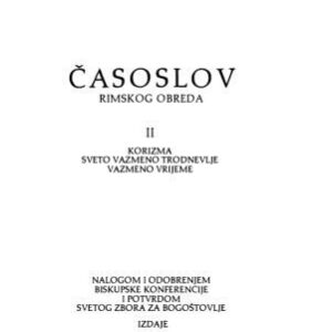 خرید و دانلود نسخه کامل کتاب Časoslov rimskog obreda II