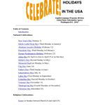 خرید و دانلود نسخه کامل کتاب Celebrate! Holidays In The U.S.A