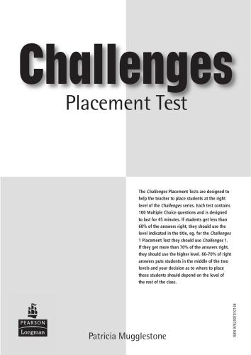 خرید و دانلود نسخه کامل کتاب Challenges. Placement Tests_68c0b59abba42.jpeg خرید و دانلود نسخه کامل کتاب Challenges. Placement Tests