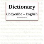 خرید و دانلود نسخه کامل کتاب Cheyenne – English Dictionary