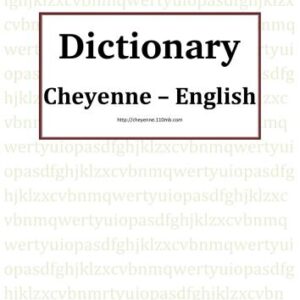 خرید و دانلود نسخه کامل کتاب Cheyenne – English Dictionary