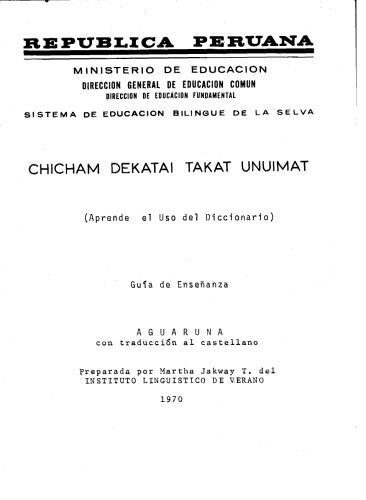 خرید و دانلود نسخه کامل کتاب Chicham dekatai takat unuimat. (Aprende el Uso del Diccionario). Guía de Enseñanza_68bc62aa2c7e7.jpeg خرید و دانلود نسخه کامل کتاب Chicham dekatai takat unuimat. (Aprende el Uso del Diccionario). Guía de Enseñanza