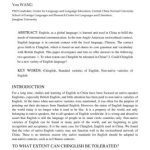 خرید و دانلود نسخه کامل کتاب Chinglish: an Emerging New Variety of English Language?