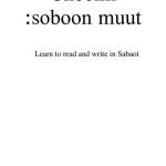 خرید و دانلود نسخه کامل کتاب Chōōnii :soboon muut. Learn to read and write in Sabaot