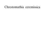 خرید و دانلود نسخه کامل کتاب Chrestomathia ceremissica