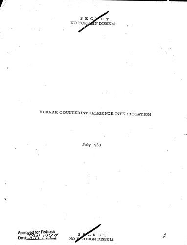 خرید و دانلود نسخه کامل کتاب CIA, KUBARK Counterintelligence Interrogation (version released January 1997)_68c68428762cc.jpeg خرید و دانلود نسخه کامل کتاب CIA, KUBARK Counterintelligence Interrogation (version released January 1997)