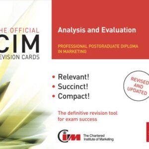 خرید و دانلود نسخه کامل کتاب CIM Revision Cards Analysis and Evaluation, Second Edition