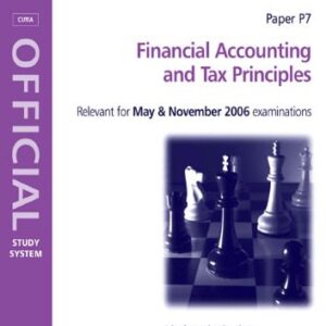 خرید و دانلود نسخه کامل کتاب CIMA Study Systems 2006: Financial Accounting and Tax Principles (CIMA Study Systems Managerial Level 2006)