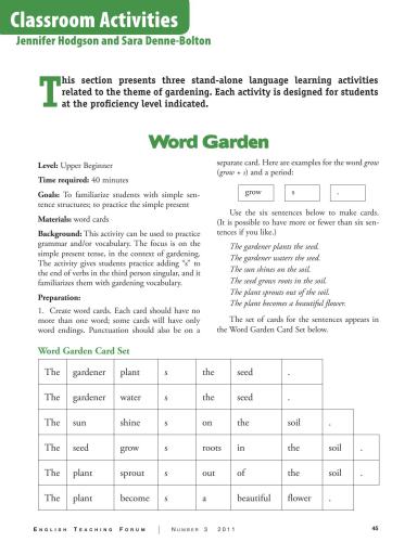 خرید و دانلود نسخه کامل کتاب Classroom activities related to the theme of gardening_68c2abd275d50.jpeg خرید و دانلود نسخه کامل کتاب Classroom activities related to the theme of gardening