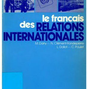 خرید و دانلود نسخه کامل کتاب Clément Rondepierre. Le français des relations internationales