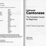 خرید و دانلود نسخه کامل کتاب Colloquial Cantonese: The Complete Course for Beginners