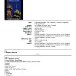 خرید و دانلود نسخه کامل کتاب Colloquial Russian – The Complete Course for Beginners