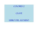 خرید و دانلود نسخه کامل کتاب Colores 2 (A2-B1). Curso de lengua Española. Clave para libro del alumno