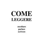 خرید و دانلود نسخه کامل کتاب Come leggere