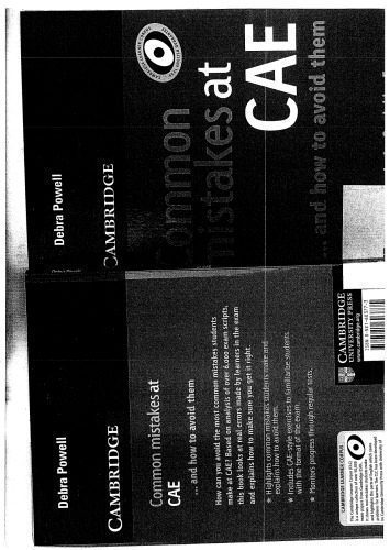 خرید و دانلود نسخه کامل کتاب Common Mistakes at CAE…and How to Avoid Them_68c0a074a1ac7.jpeg خرید و دانلود نسخه کامل کتاب Common Mistakes at CAE…and How to Avoid Them