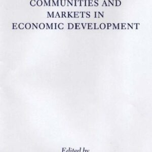 خرید و دانلود نسخه کامل کتاب Communities and Markets in Economic Development