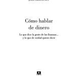 خرید و دانلود نسخه کامل کتاب Cómo hablar de dinero