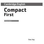 خرید و دانلود نسخه کامل کتاب Compact First: Practice test 2 with keys