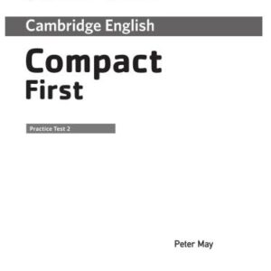 خرید و دانلود نسخه کامل کتاب Compact First: Practice test 2 with keys