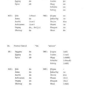 خرید و دانلود نسخه کامل کتاب Comparative Edoid: phonology and lexicon