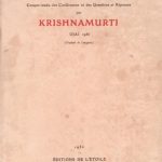خرید و دانلود نسخه کامل کتاب Compte rendu des conférences et des questions et réponses, Ojaï, 1936 (Traduit de l’anglais)