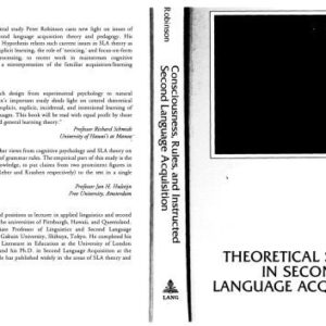 خرید و دانلود نسخه کامل کتاب Consciousness, rules, and instructed second language acquisition