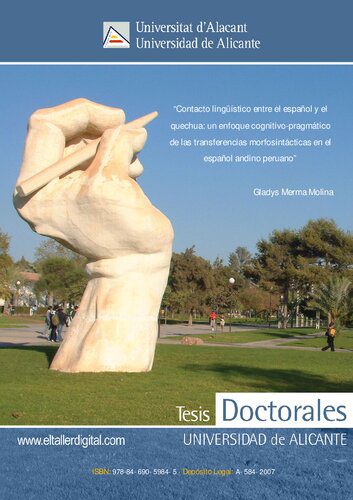خرید و دانلود نسخه کامل کتاب Contacto lingüístico entre el español y el quechua : un enfoque cognitivo-pragmático de las transferencias morfosintácticas en el español andino peruano