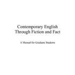 خرید و دانلود نسخه کامل کتاب Contemporary English Through Fiction and Fact