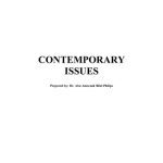 خرید و دانلود نسخه کامل کتاب Contemporary Issues