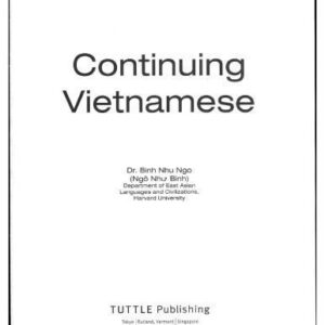 خرید و دانلود نسخه کامل کتاب Continuing Vietnamese