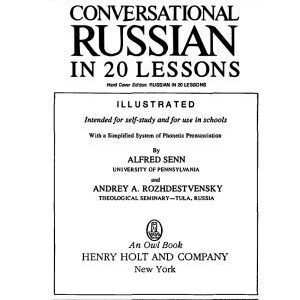 خرید و دانلود نسخه کامل کتاب Conversational Russian  In 20 Lessons