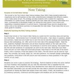 خرید و دانلود نسخه کامل کتاب Cornell or Two Column Note Taking. Reading and Learning Strategy. During and After Reading