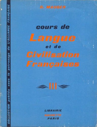 خرید و دانلود نسخه کامل کتاب Cours de Langue et de Civilisation Françaises III_68c437609e461.jpeg خرید و دانلود نسخه کامل کتاب Cours de Langue et de Civilisation Françaises III