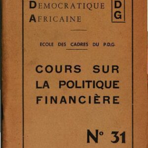 خرید و دانلود نسخه کامل کتاب Cours sur la politique financière