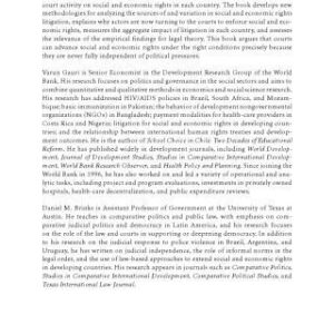 خرید و دانلود نسخه کامل کتاب Courting Social Justice: Judicial Enforcement of Social and Economic Rights in the Developing World