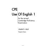 خرید و دانلود نسخه کامل کتاب CPE Use of English 1 for the Revised Cambridge Proficiency Examination