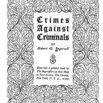 خرید و دانلود نسخه کامل کتاب Crimes Against Criminals