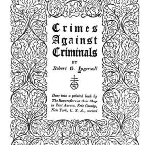 خرید و دانلود نسخه کامل کتاب Crimes Against Criminals