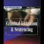 خرید و دانلود نسخه کامل کتاب Criminal Litigation & Sentencing