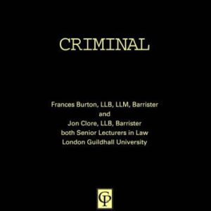خرید و دانلود نسخه کامل کتاب Criminal Litigation
