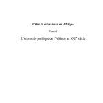 خرید و دانلود نسخه کامل کتاب Crise et croissance en Afrique. Tome 1, L’economie politique de l’Afrique au XXIe siecle