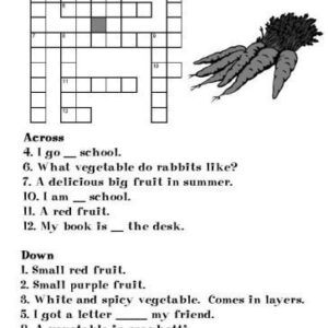 خرید و دانلود نسخه کامل کتاب Crosswords from different topics. For kids (Beginners)