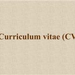 خرید و دانلود نسخه کامل کتاب Curriculum vitae (CV)