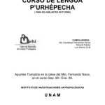 خرید و دانلود نسخه کامل کتاب Curso de la lengua pʼurhépecha (para no hablantes en pʼurhe)